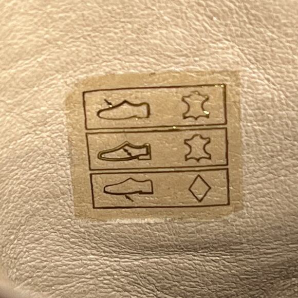 Eric Michael Web Brown Leather Studded Ankle Boots Low Heel Zip Up Western Boho - Picture 6 of 11